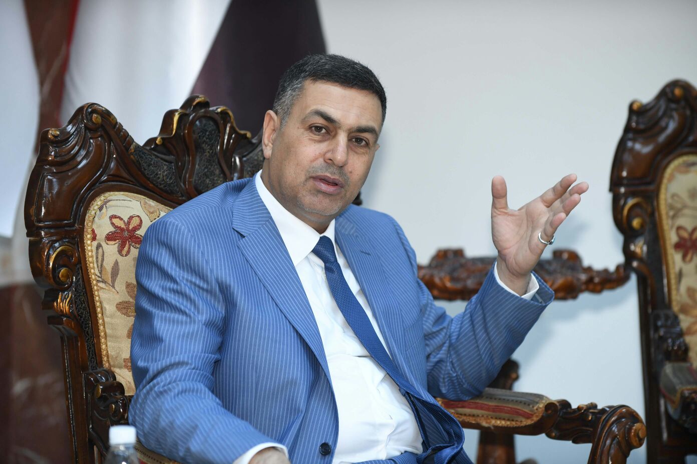 Governor of the Southern Iraqi city, Asaad Al-Eidani
