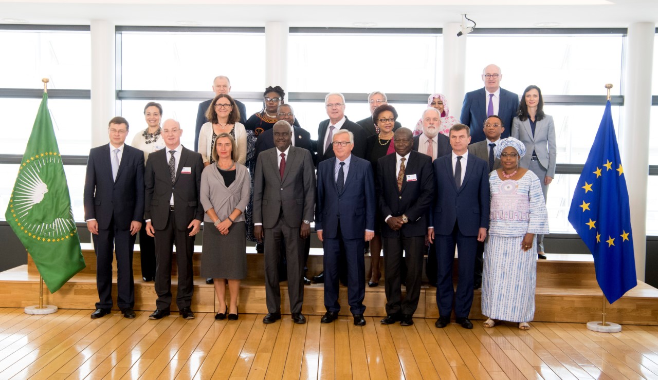The European Commission met with the African Union Commission in Brussels
