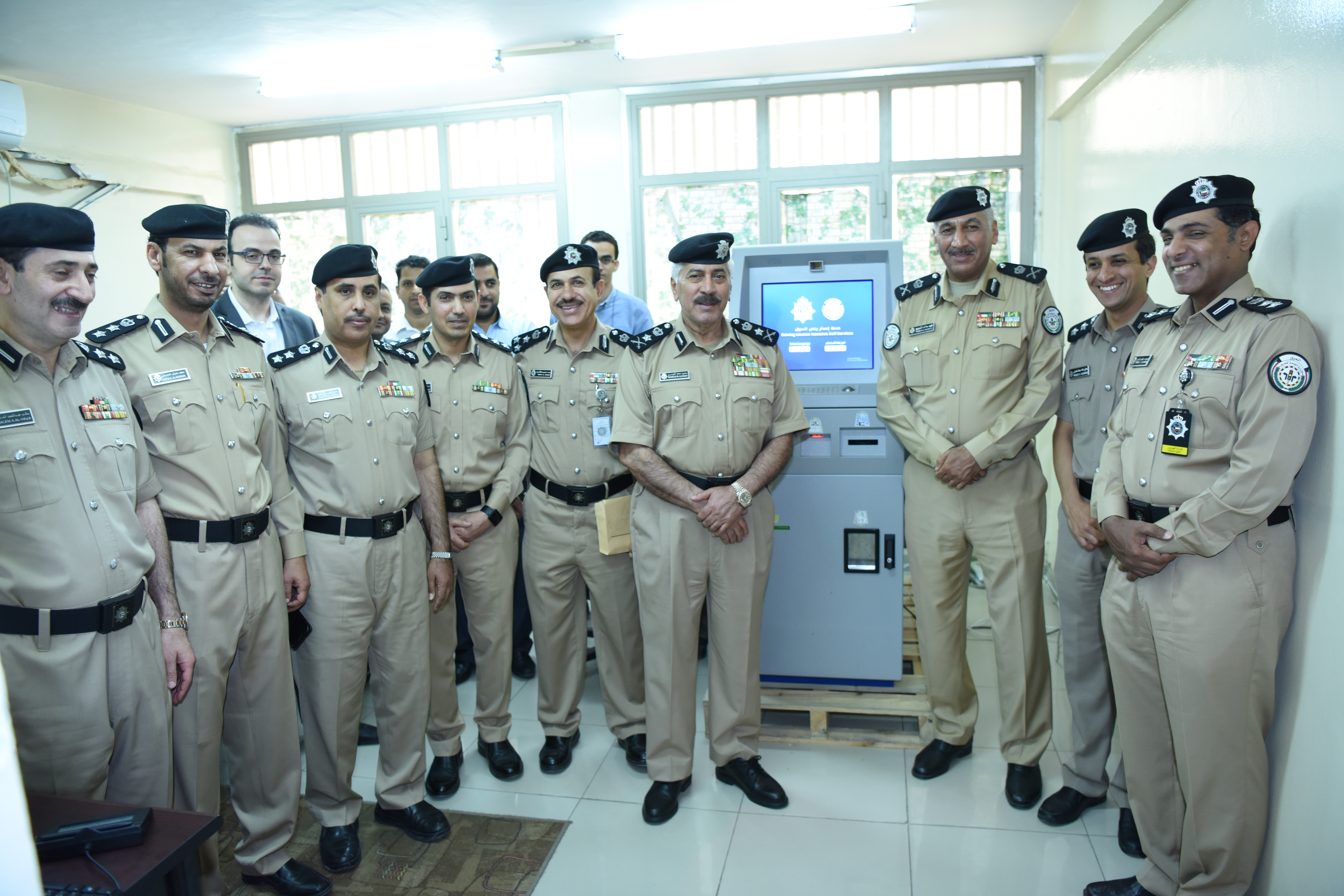 Undersecretary Lieutenant General Mahmoud Al-Dosari  launched the new system