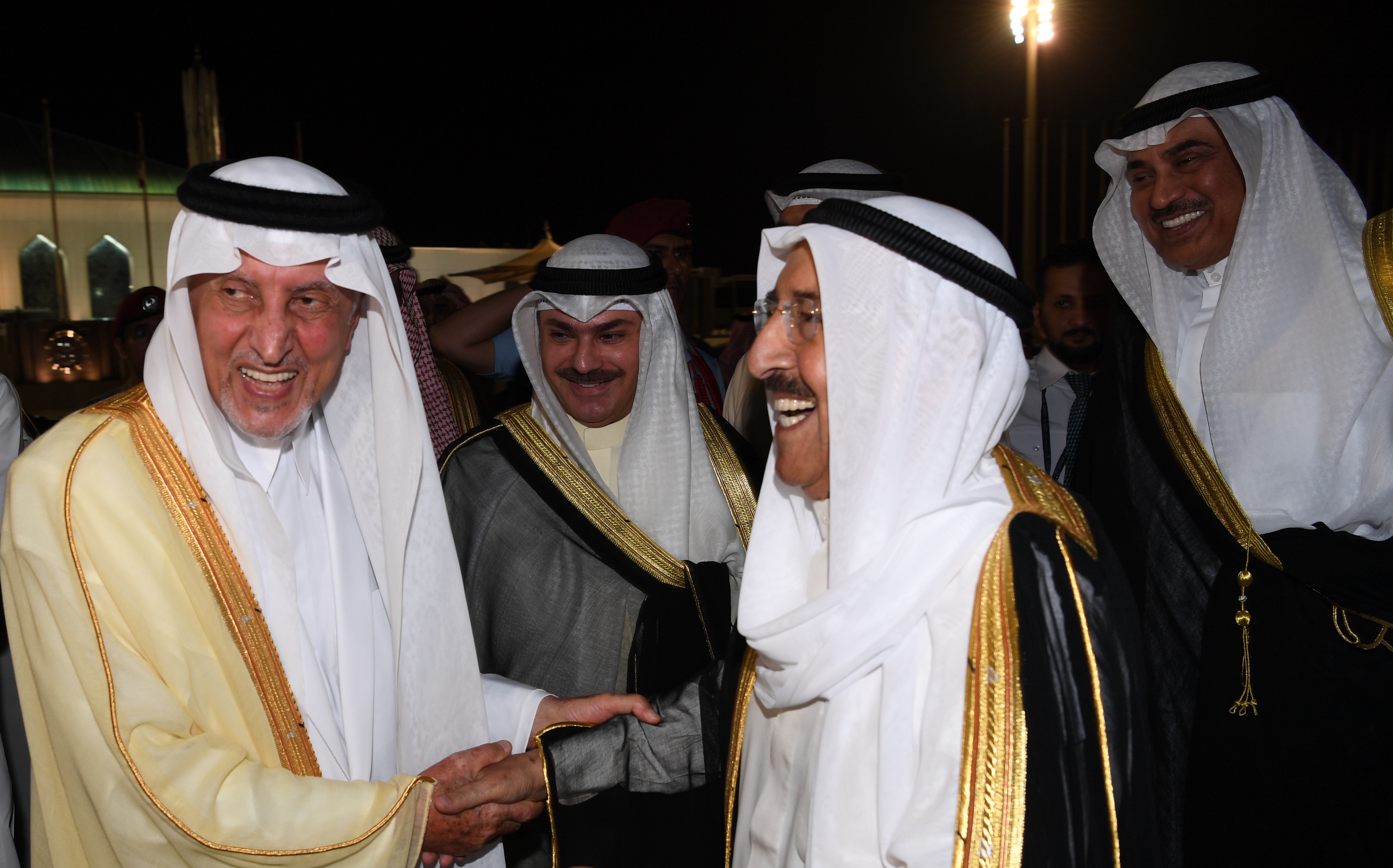 صاحب السمو أمير البلاد الشيخ صباح الأحمد الجابر الصباح يصل إلى مدينة مكة المكرمة