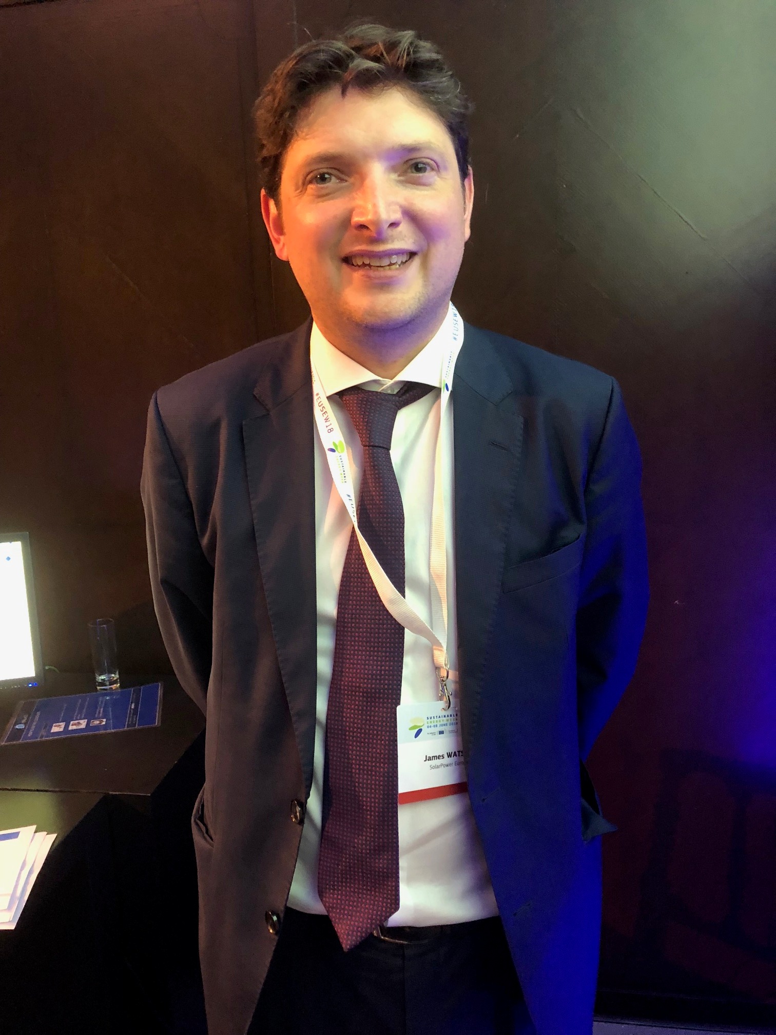 Chief Executive Officer of the Solar Power Europe James Watson