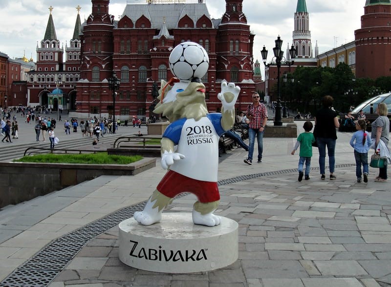 شعار مونديال 2018 الروسي - زابيفاكا- الذئب الهداف