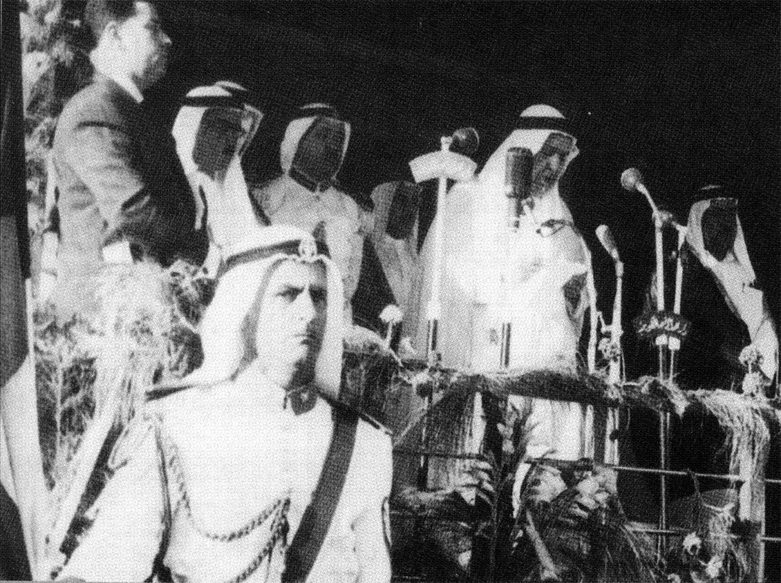 The late Amir Sheikh Abdullah Al-Salem delivered a speech on the occasion of Kuwait's independence on June 19, 1961