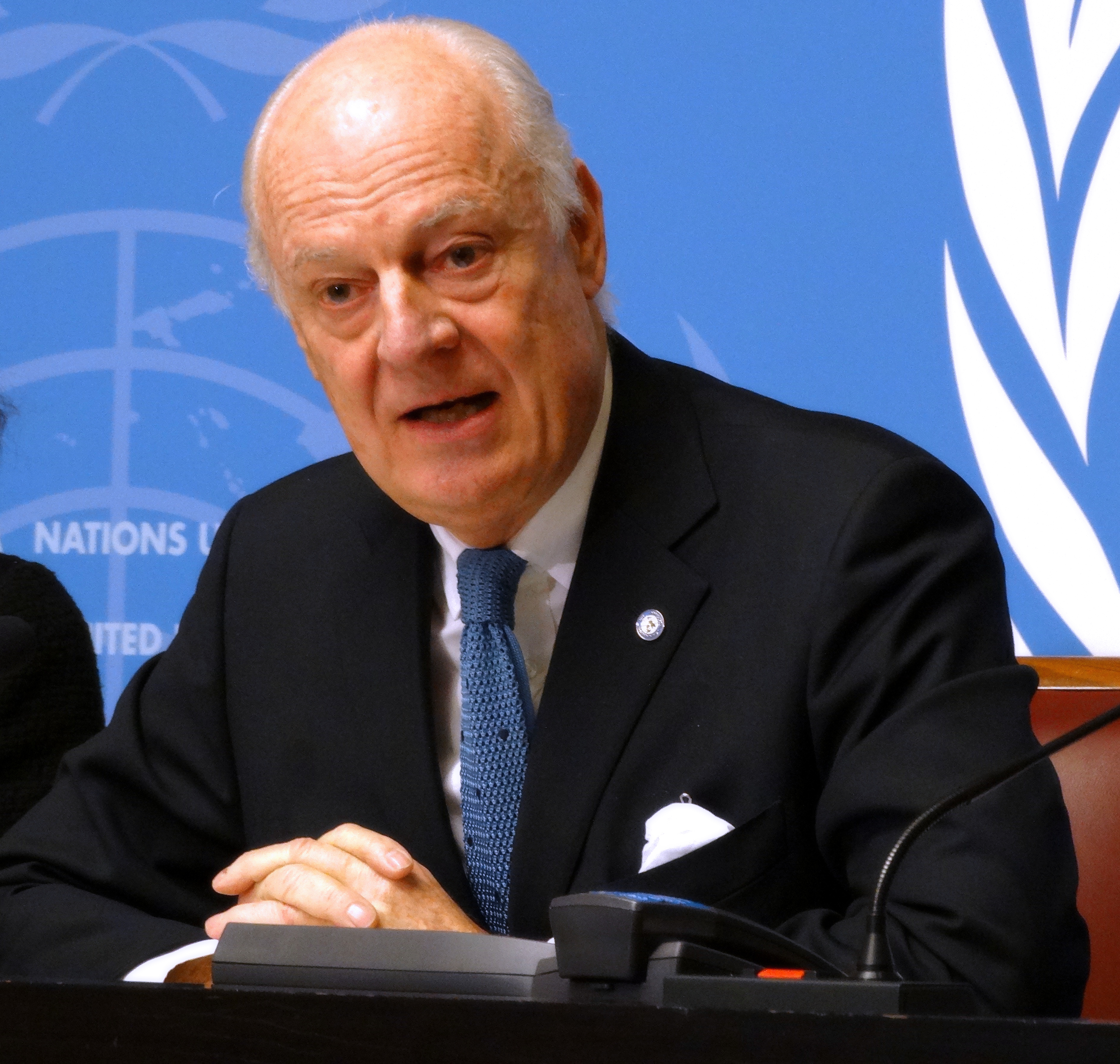 UN Special Envoy for Syria Staffan De Mistura