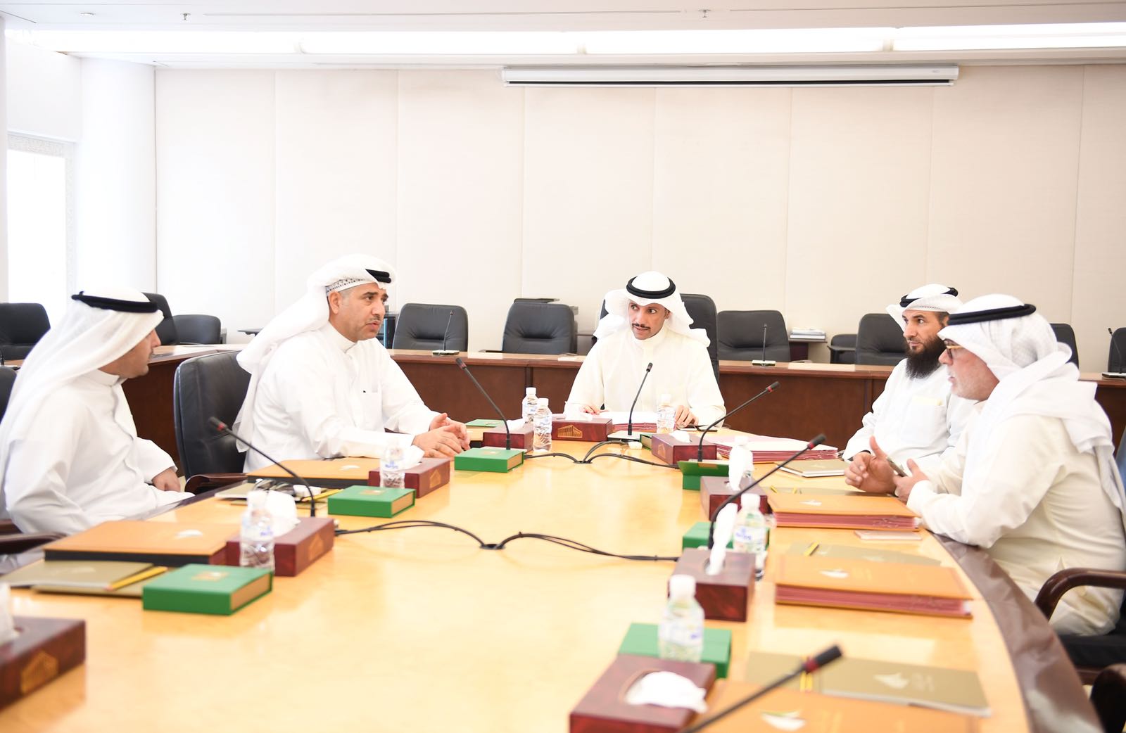 National Assembly Speaker Marzouq Al-Ghanim heads National Assembly Bureau meeting