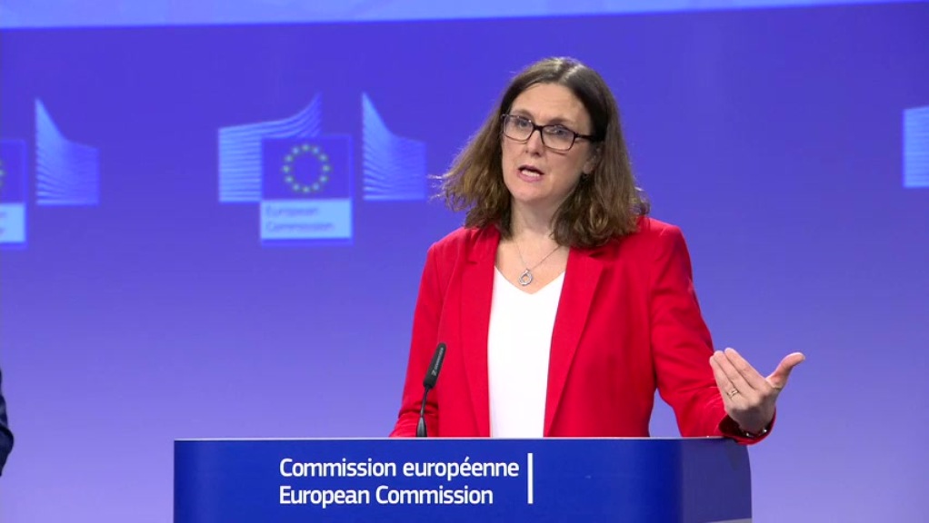 EU Trade Commissioner Cecilia Malmstrom