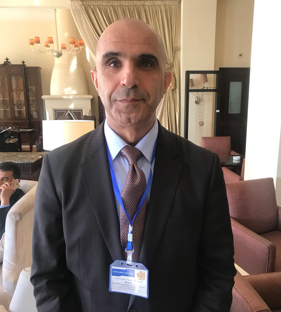 Kuwait's Assistant Foreign Minister for Development and International Cooperation Ambassador Nasser Al-Subeeh