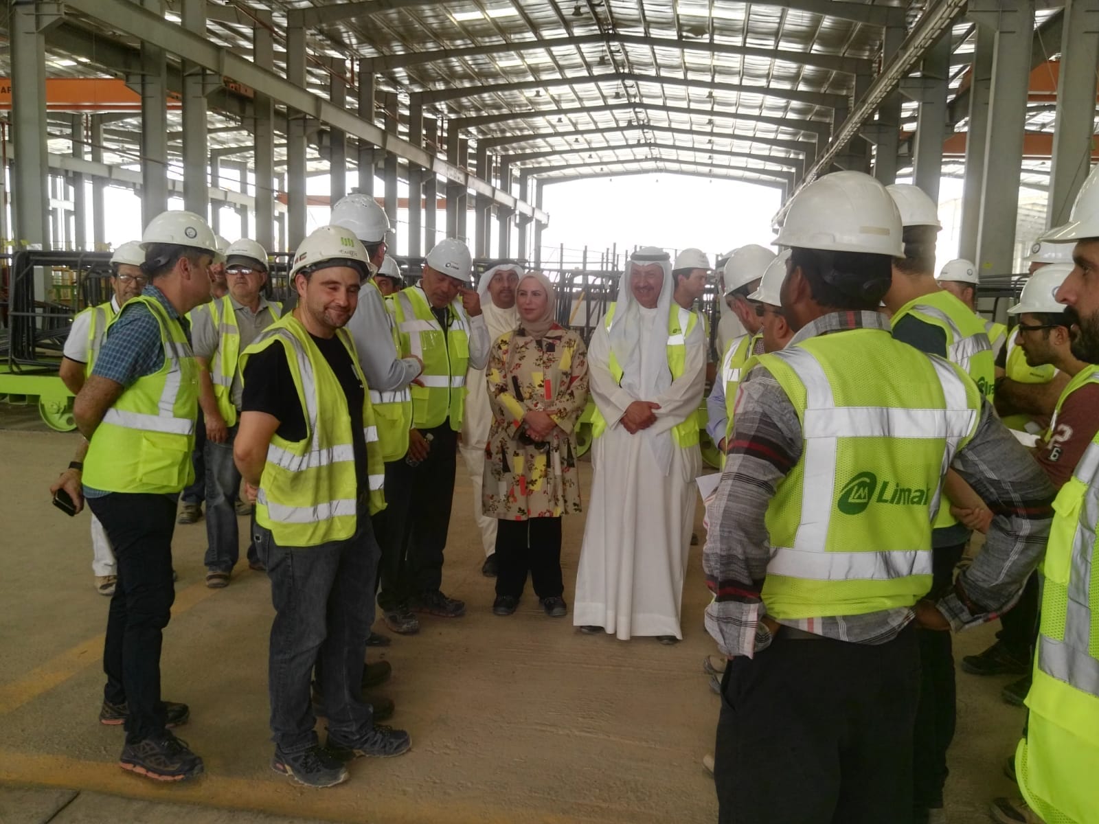 Minister of Public Works and Minister of State for Municipal Affairs Hussam Al-Roumi visits The new passenger terminal (T2) at Kuwait International Airport