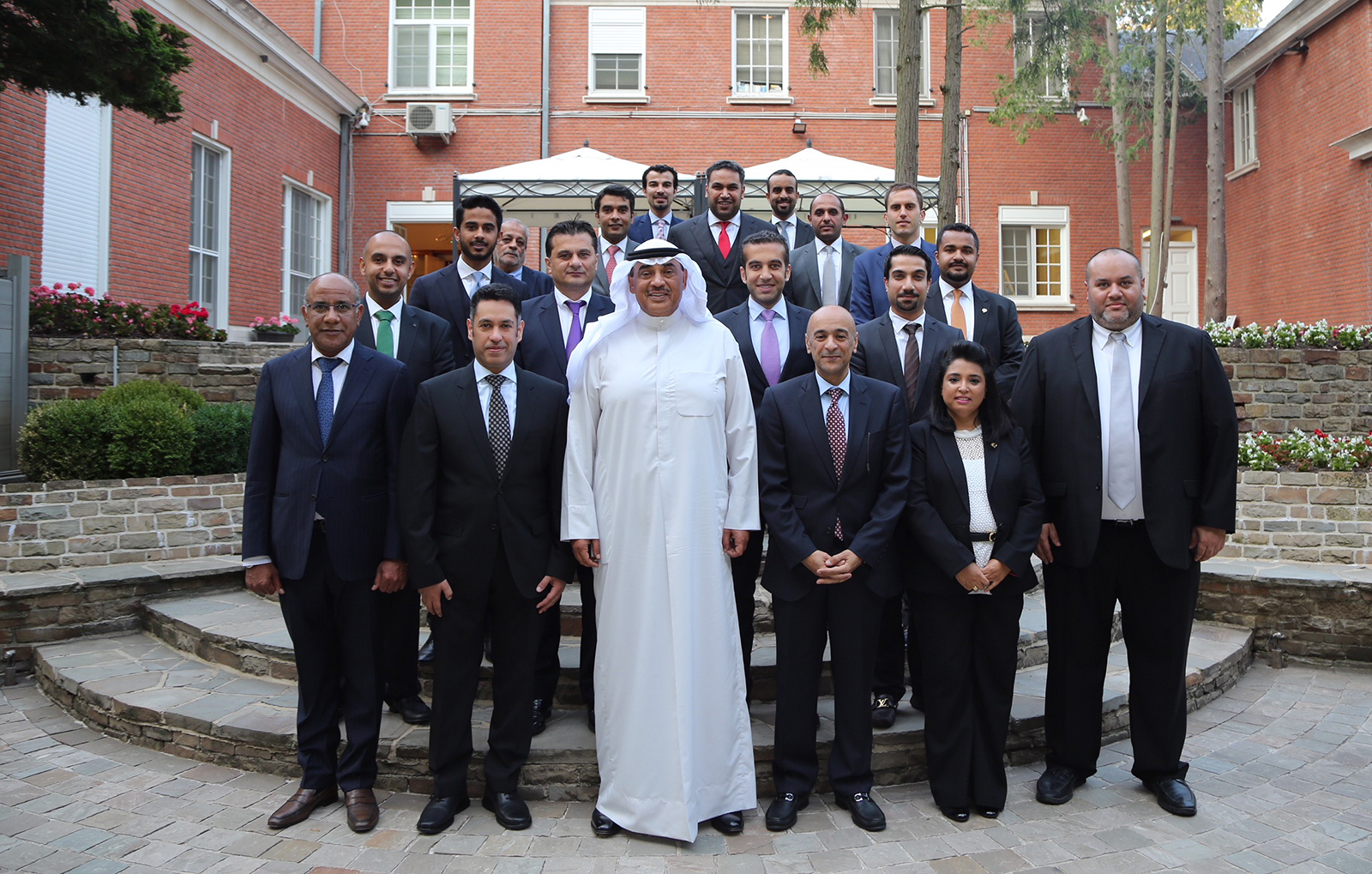 Deputy Prime Minister and Foreign Minister Sheikh Sabah Khaled Al-Hamad Al-Sabah attends dinner by Amb. in Brussels