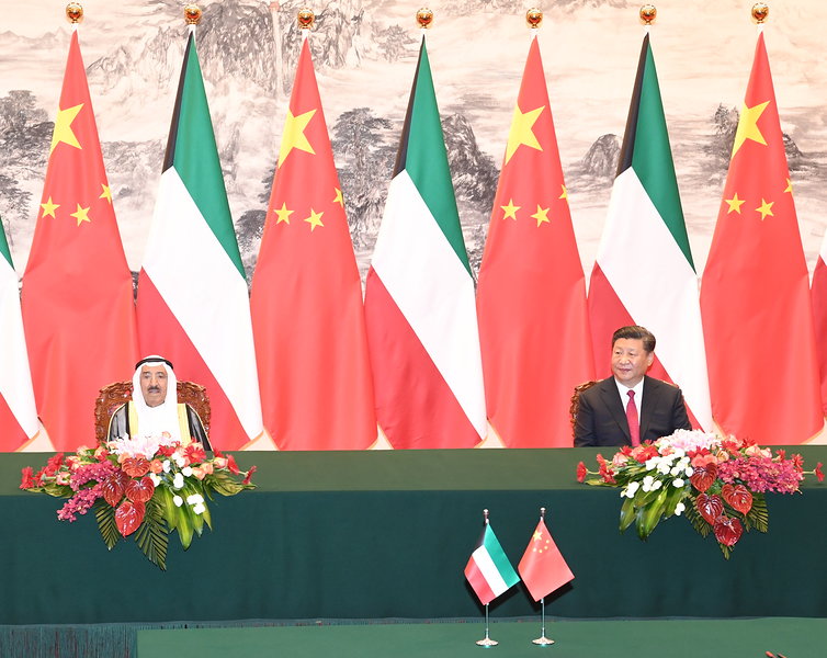 سمو أمير البلاد والرئيس الصيني يشهدان توقيع 7 اتفاقيات مشتركة