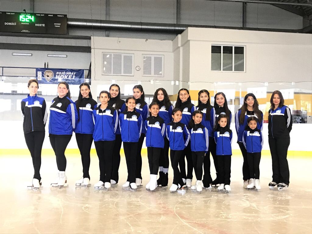 كونا Kuwait's girls figure team takes part Sunday in Asian Open