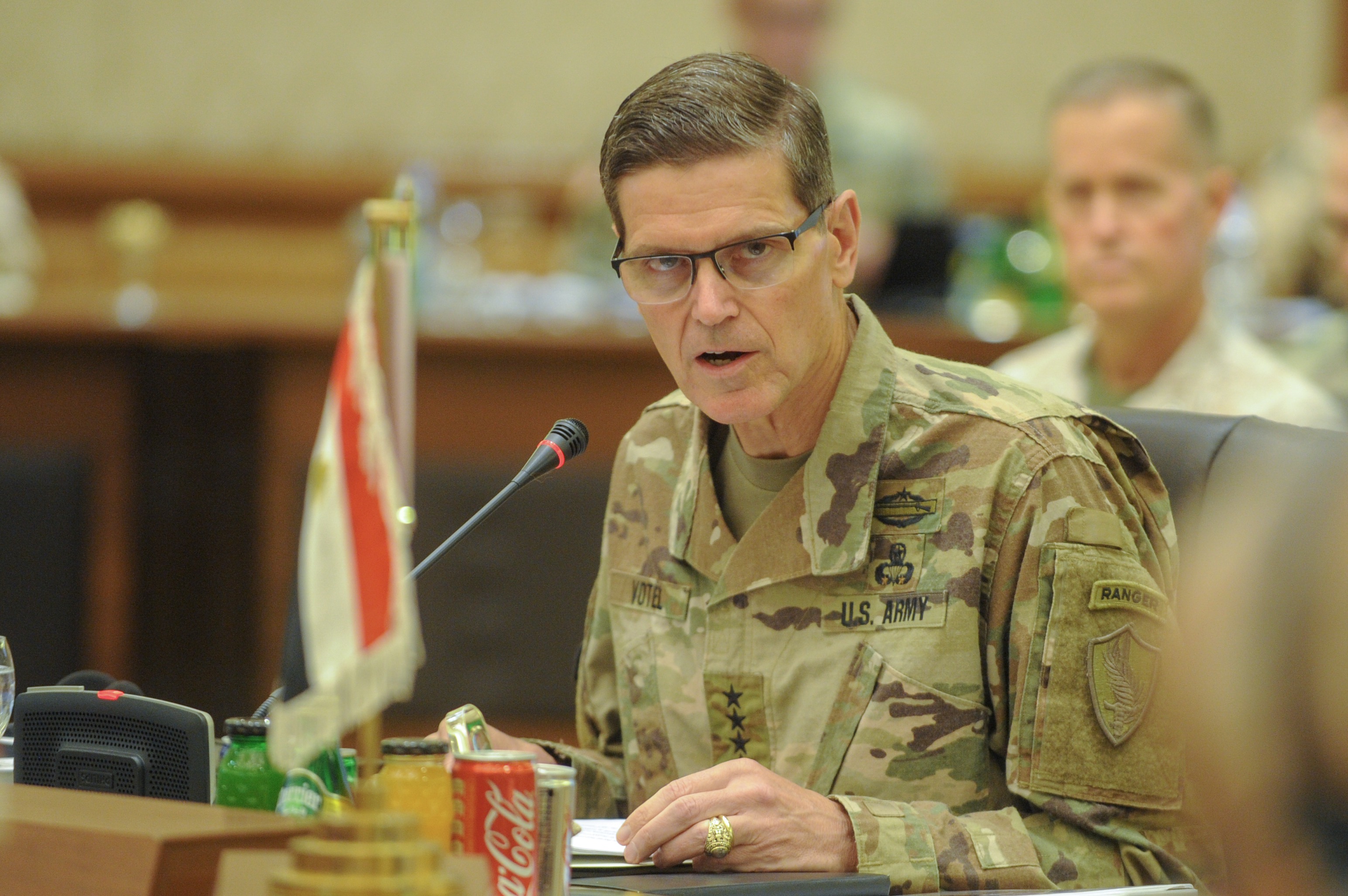 The Commander of the US Central Command, General Joseph Votel
