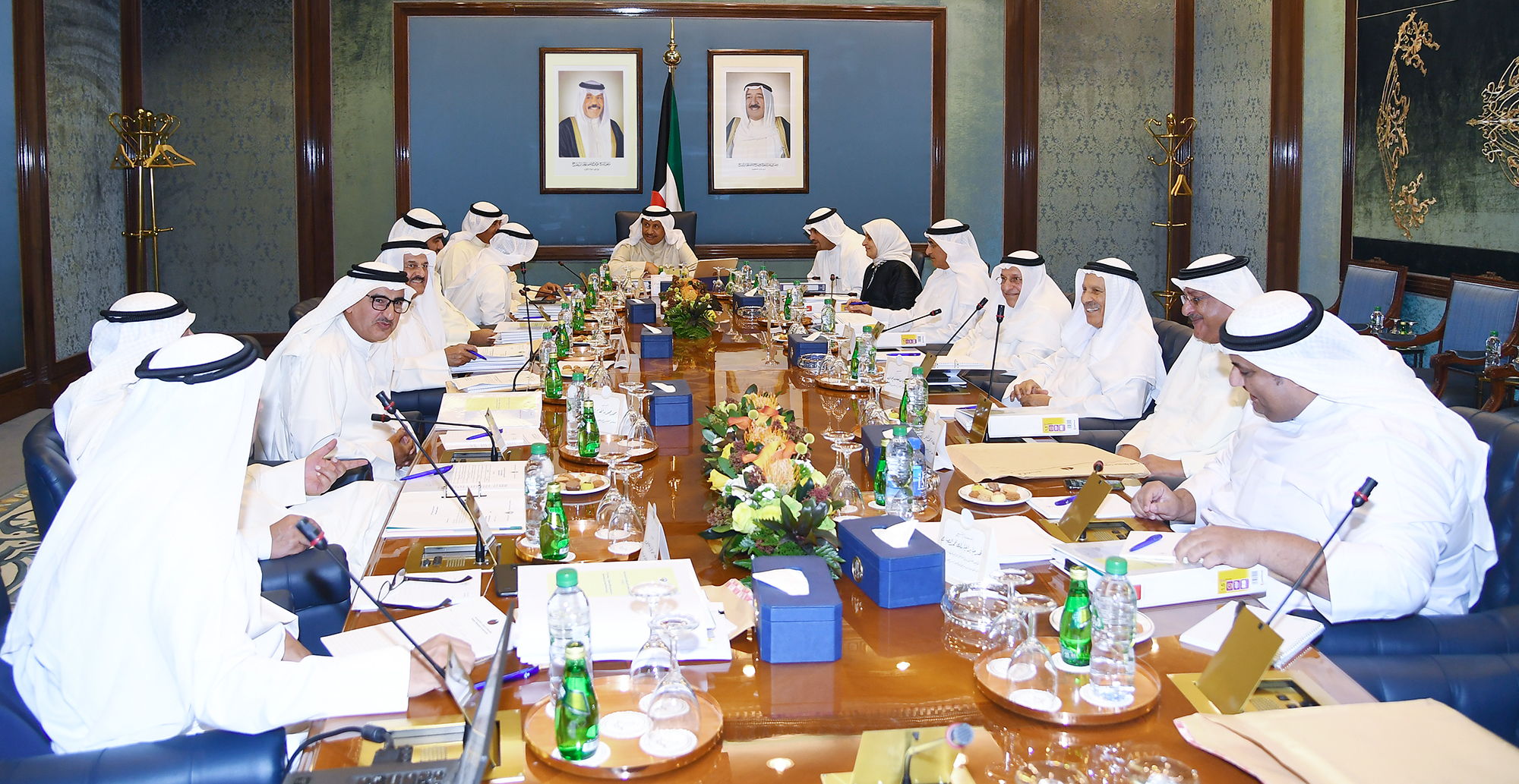 His Highness the Prime Minister Sheikh Jaber Mubarak Al-Hamad Al-Sabah chaired the Supreme Petroleum Council