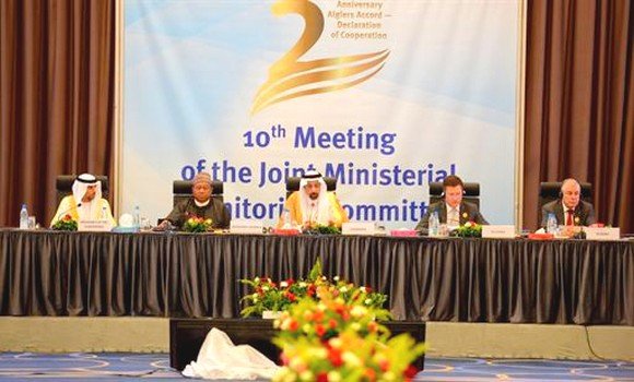 الاجتماع العاشر للجنة الوزارية المشتركة لمراقبة تنفيذ اتفاقية الدول المصدرة للنفط (اوبك)