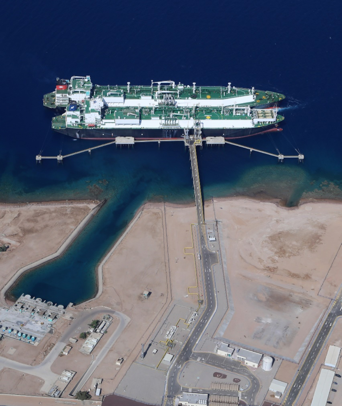 ميناء الشيخ صباح الاحمد للغاز الطبيعي المسال في العقبة