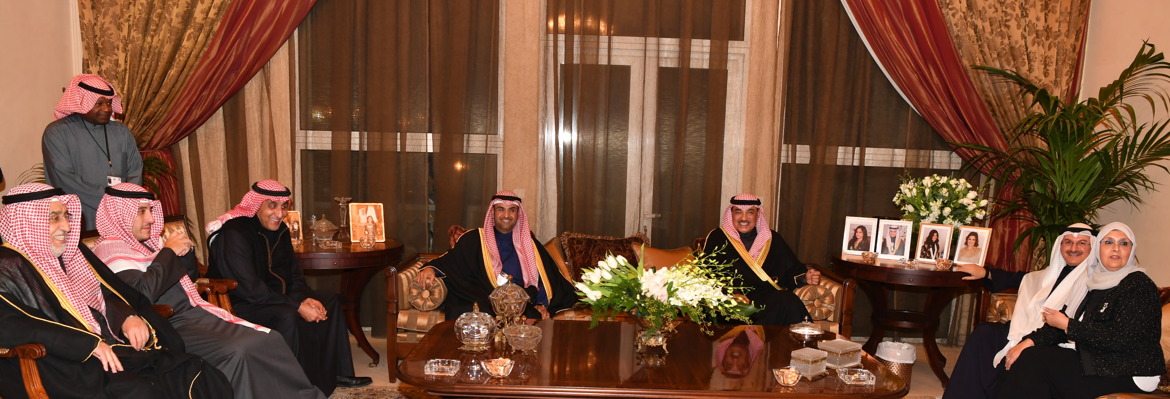 ممثل سمو أمير البلاد خلال مأدبة العشاء التي اقامها سفير الكويت لدى لبنان