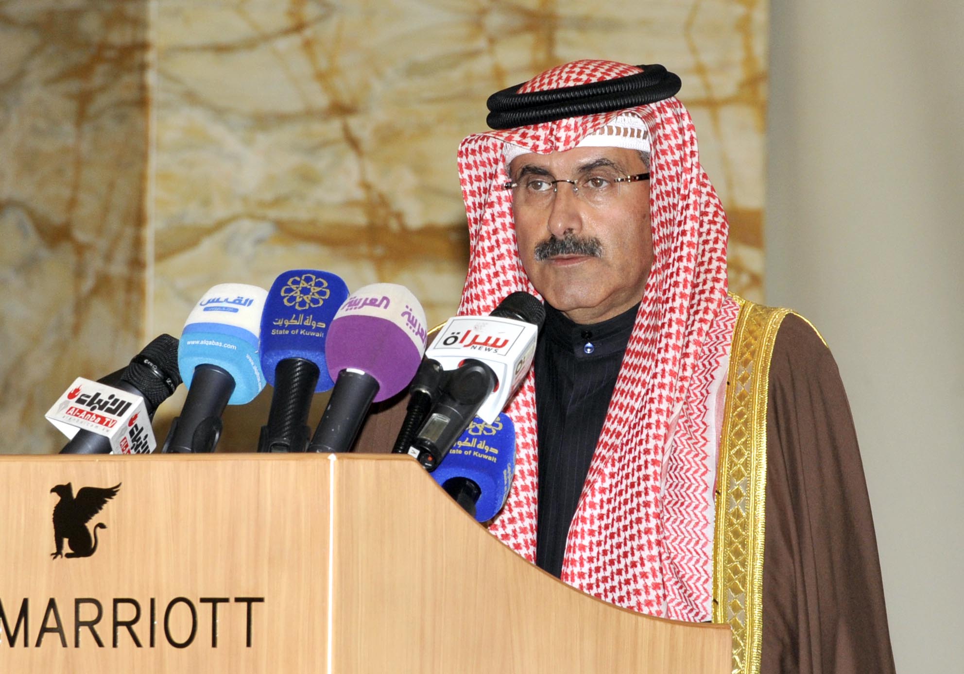 KUNA's Director General and Chairman Sheikh Mubarak Al-Duaij Al-Sabah