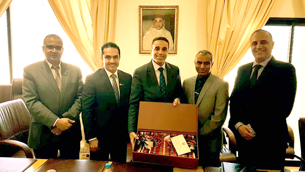 Kuwait  audit bureau delegation visit morocco represents