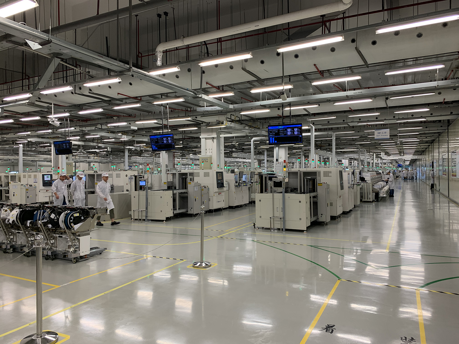 one of the (Huawei) production plants