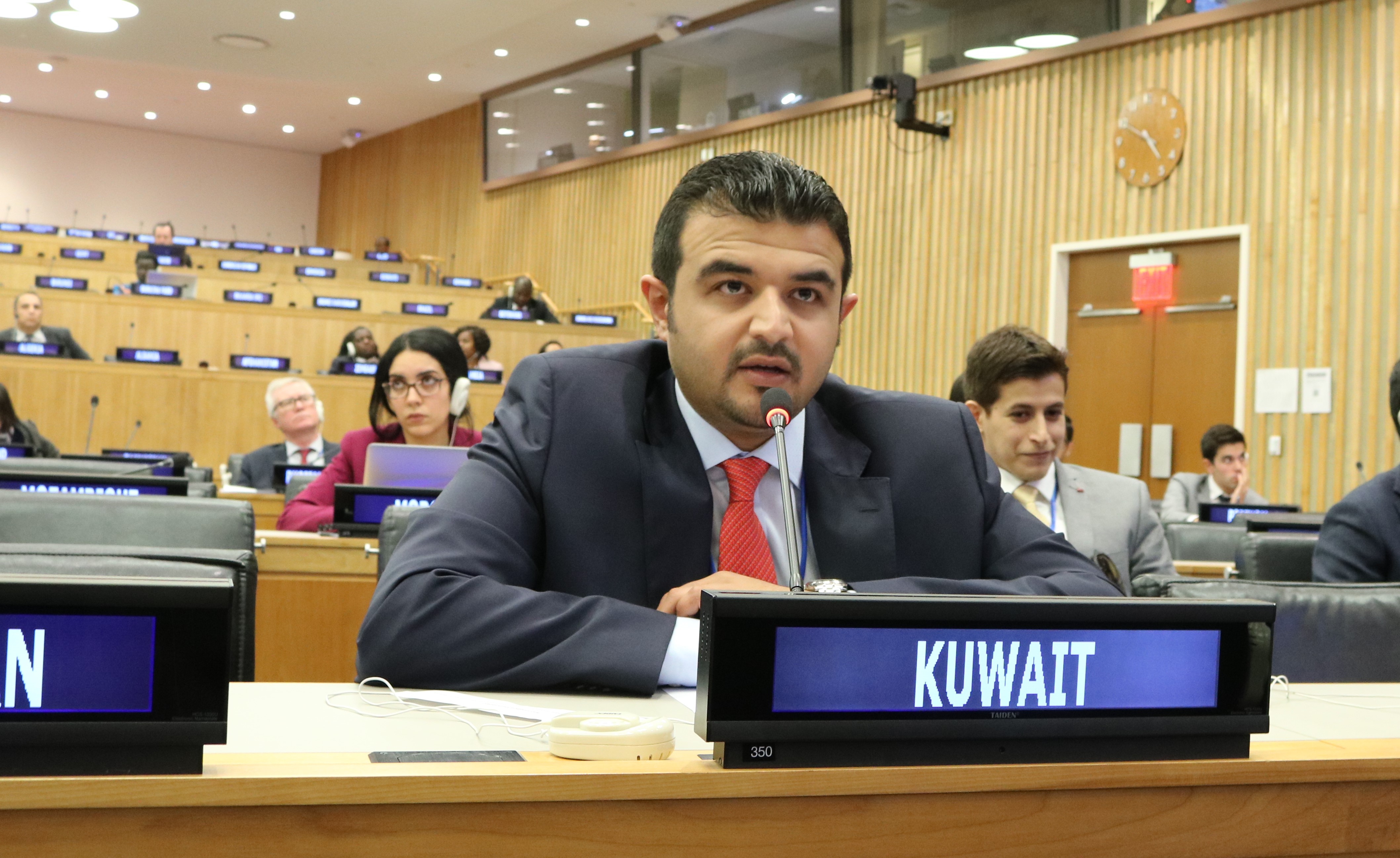the Kuwaiti diplomatic attache Hamad Al-Mezyan