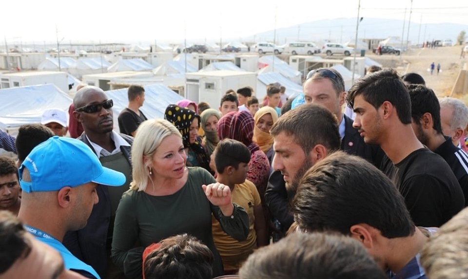كونا الأمم المتحدة تؤكد التعاون مع كردستان العراق لفتح مخيمات للاجئين السوريين 