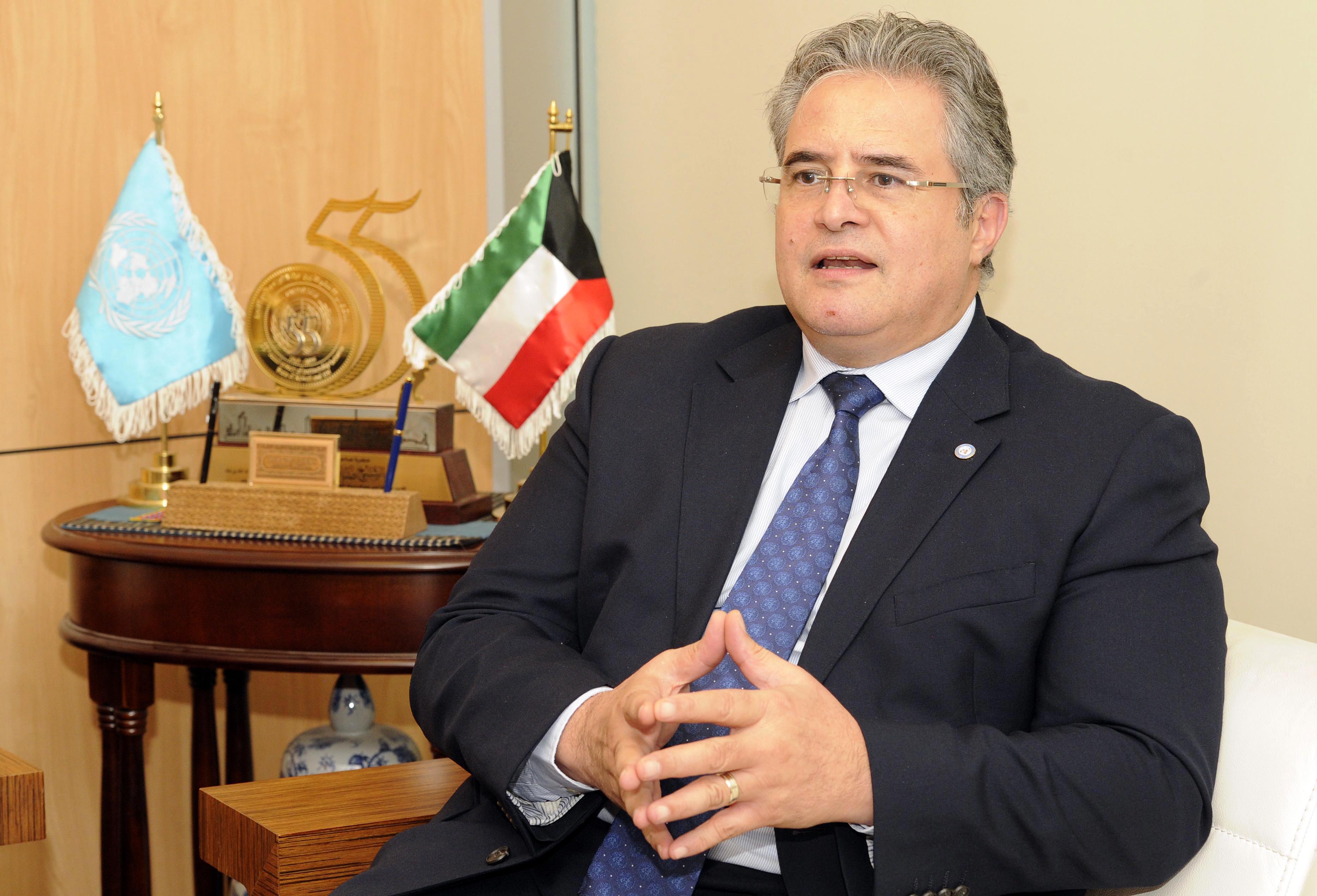 ممثل الامين العام للامم المتحدة المنسق المقيم للمنظمة لدى الكويت
