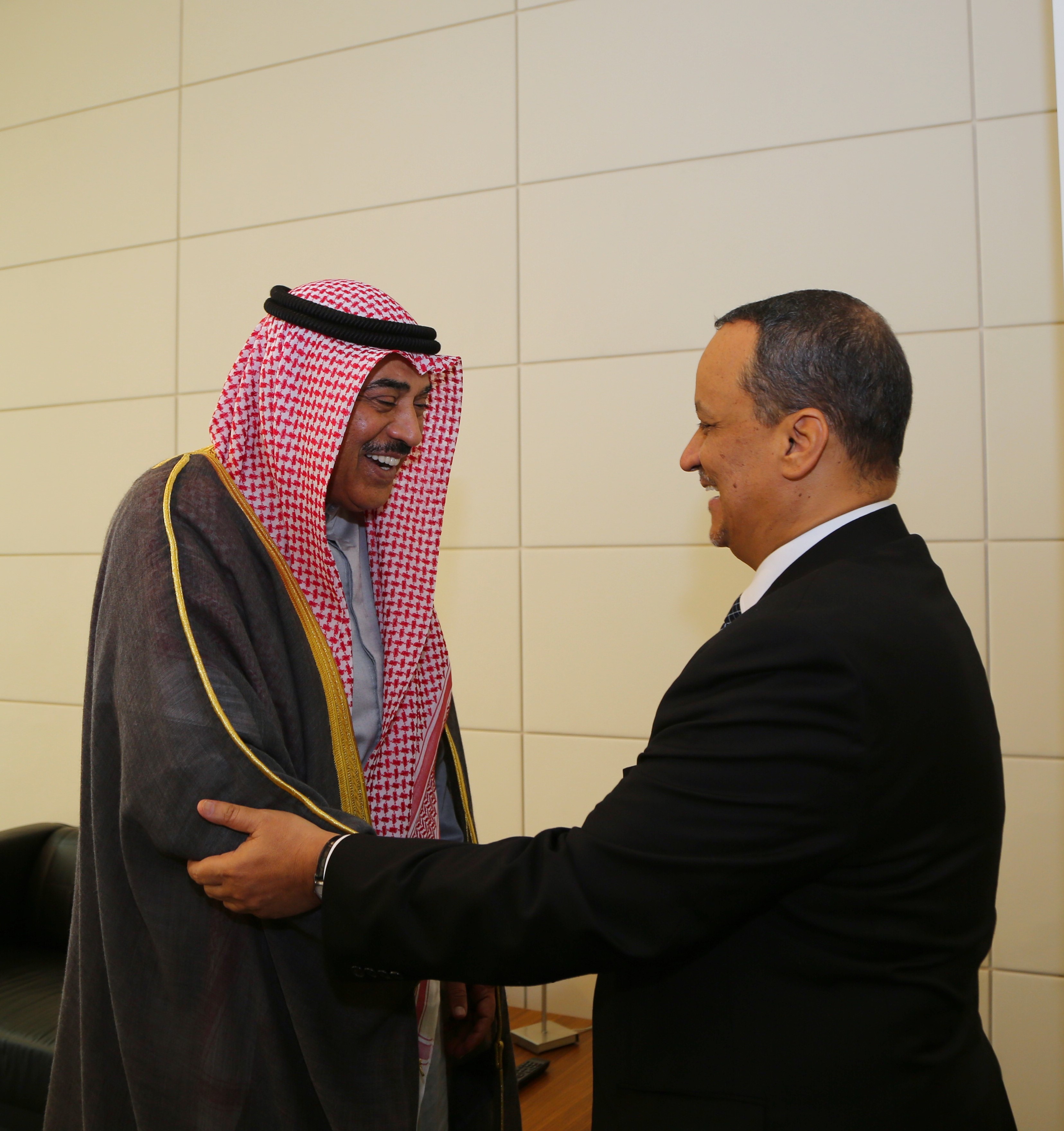 Kuwait's Foreign Minister met his Mauritanian counterpart