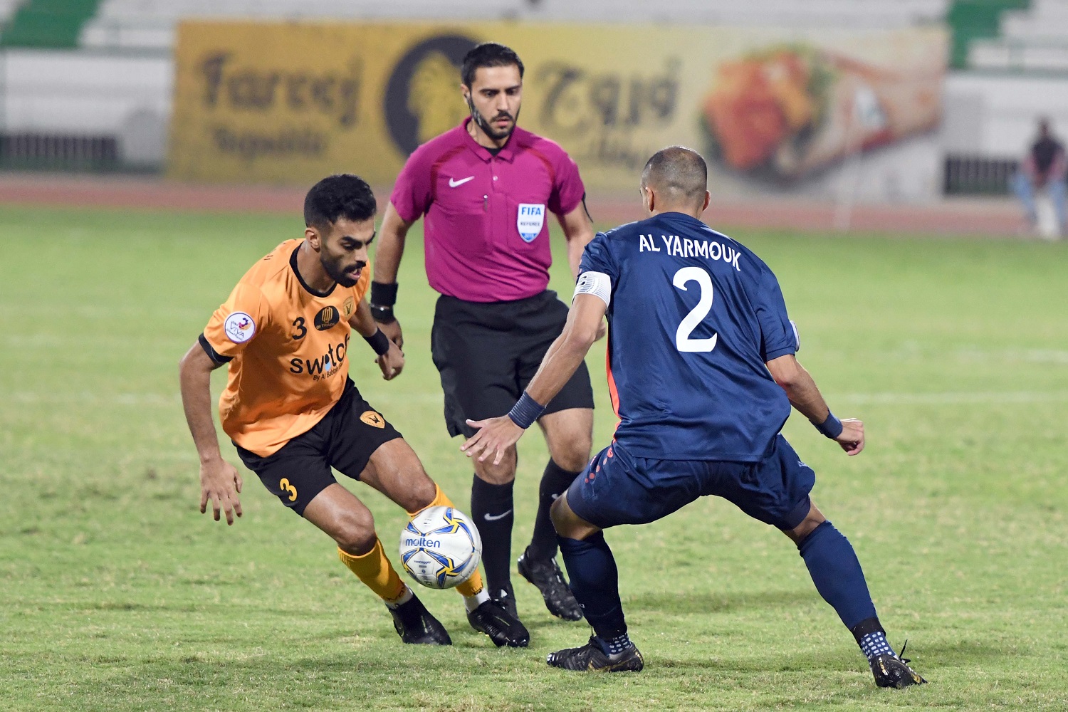 كونا AlQadsia SC beat AlYarmouk 20 in Kuwait Premier League