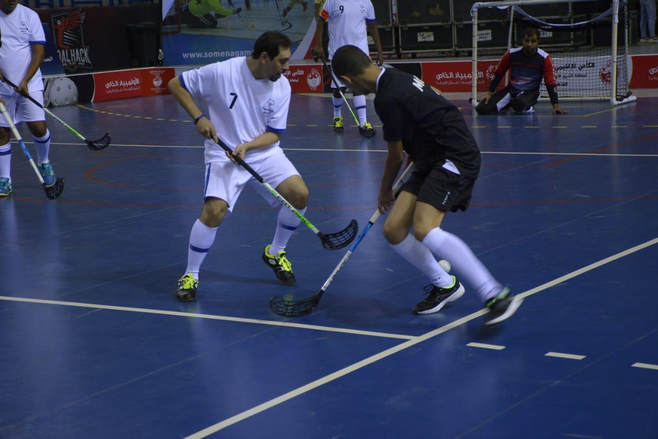 Kuwait vs Morocco in Floorball game