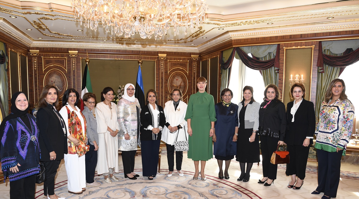 Estonian President receives honorary President of Kuwaiti Women's Cultural and Social Society