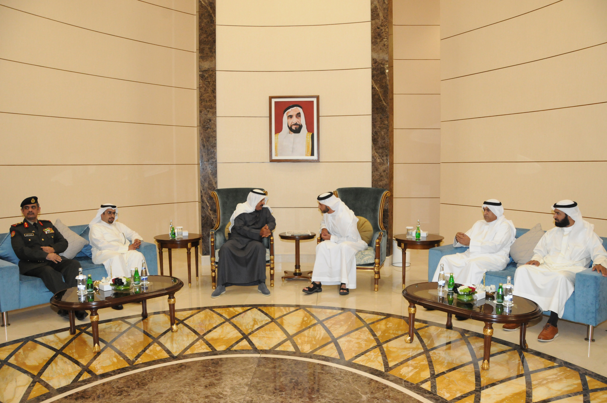 Sheikh Ahmad Nawaf Al-Ahmad Al-Jaber Al-Sabah arrived in UAE