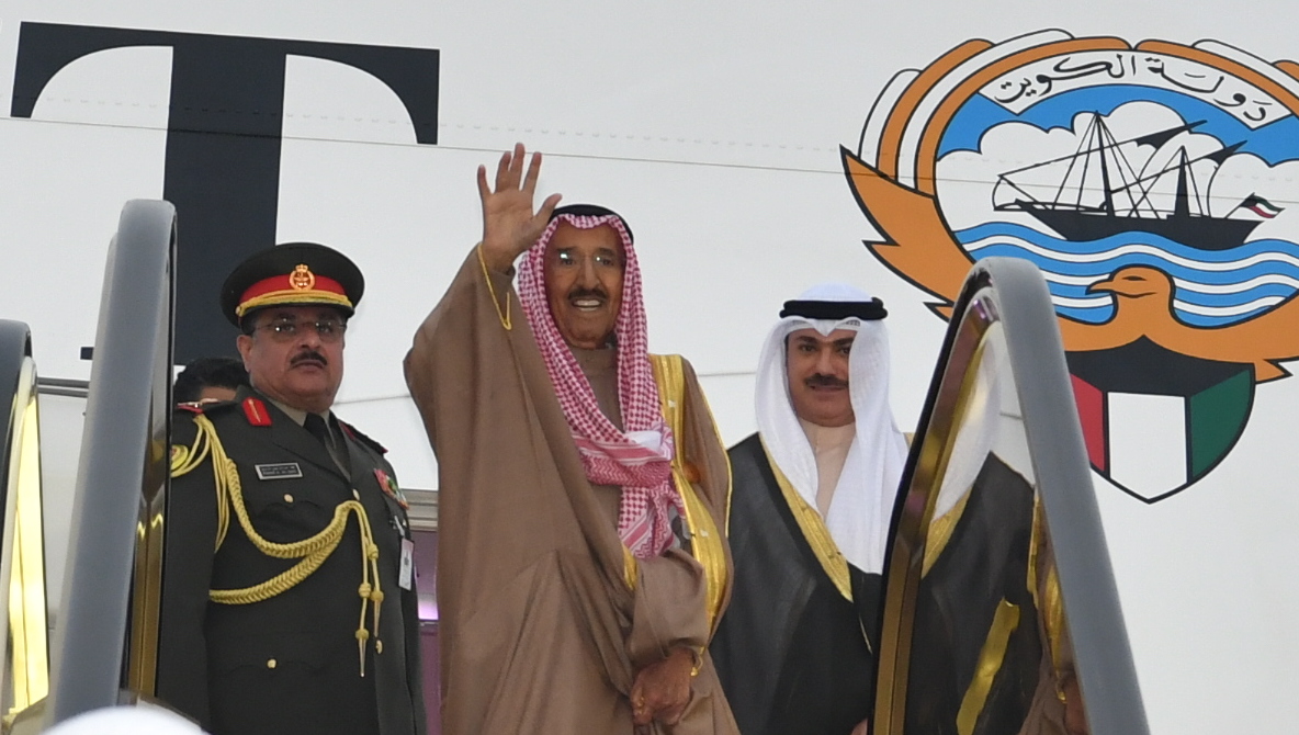 HH the Amir leaves Riyadh after 40th GCC Summit