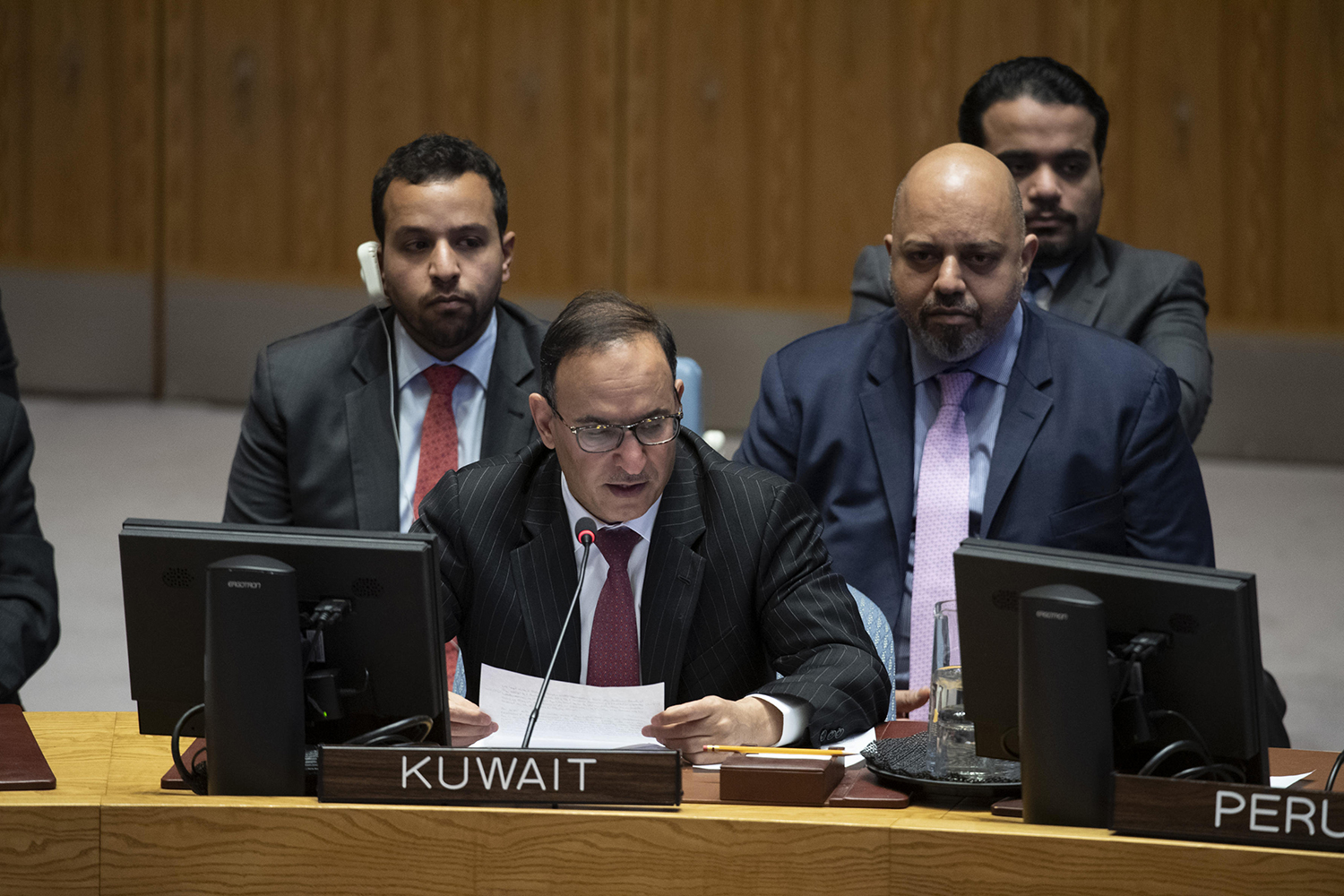 Kuwait's Permanent Representative at the UN