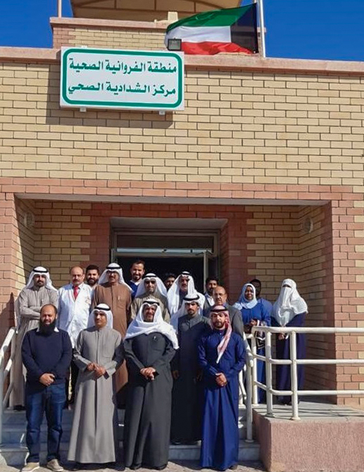 The inaugurated medical facility in (Al-Shadadiya)