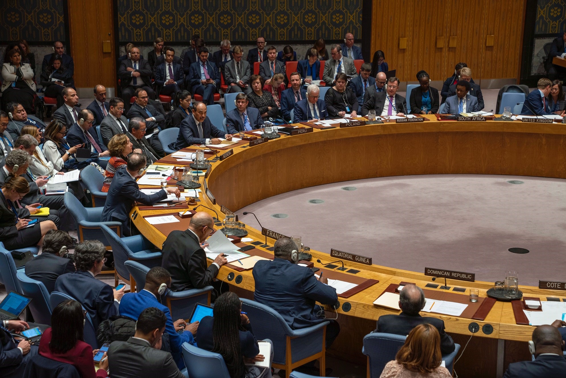 Kuwait contributed actively in the UN Security Council
