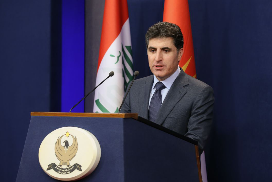 رئيس اقليم كردستان العراق نيجيرفان بارزاني