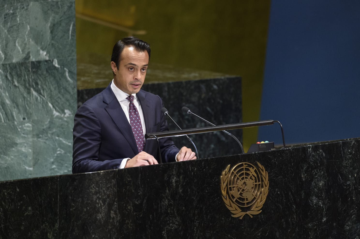 Advisor of the Kuwaiti permanent mission in the UN Nawaf Al-Ahmad