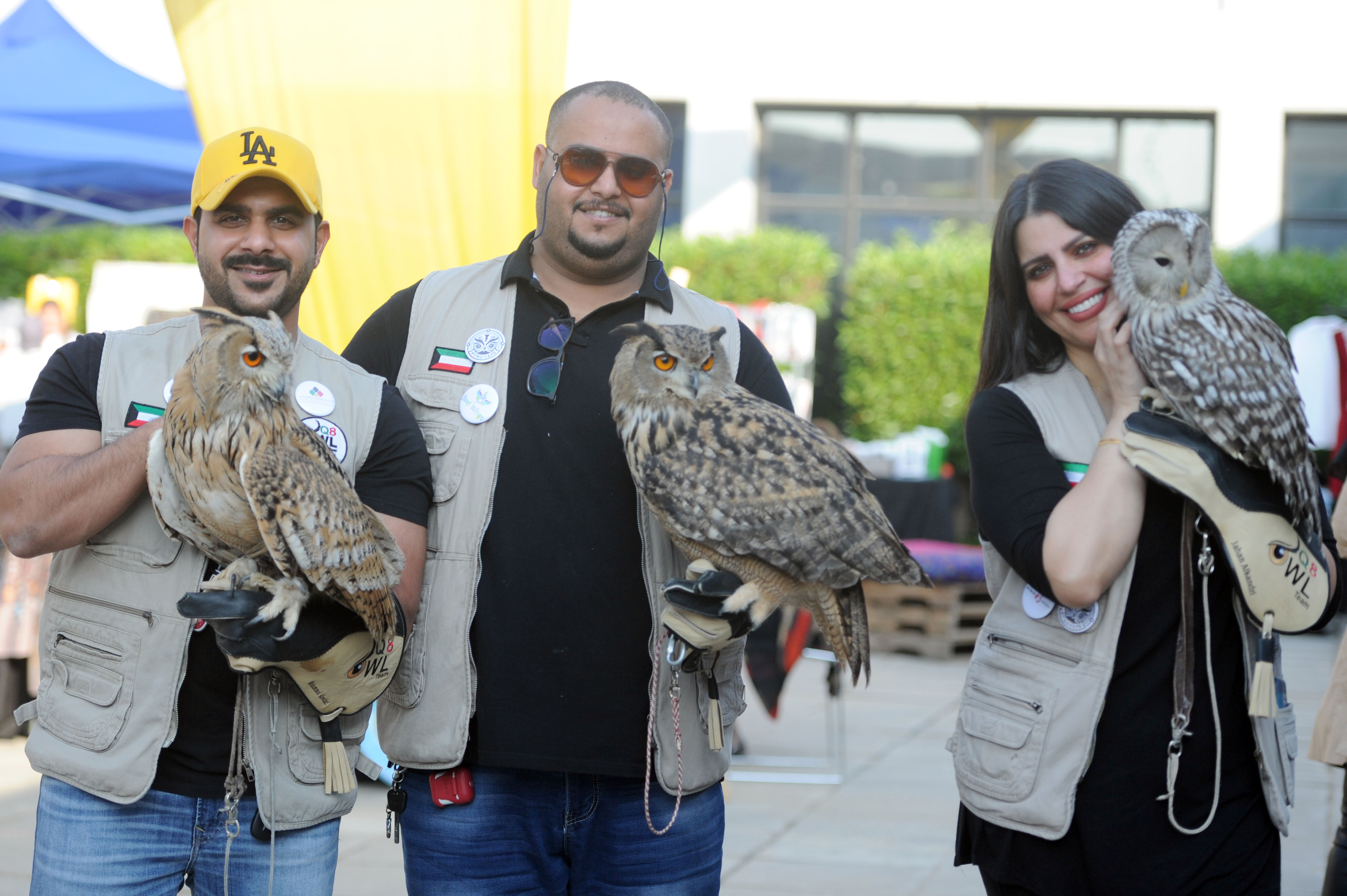 Members of Kuwait Owl Team