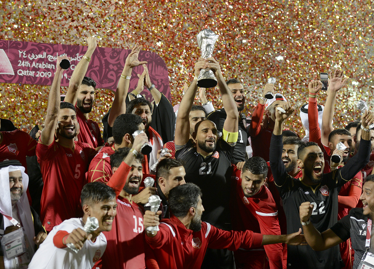 Bahrain win first Arabian Gulf Cup title in Qatar