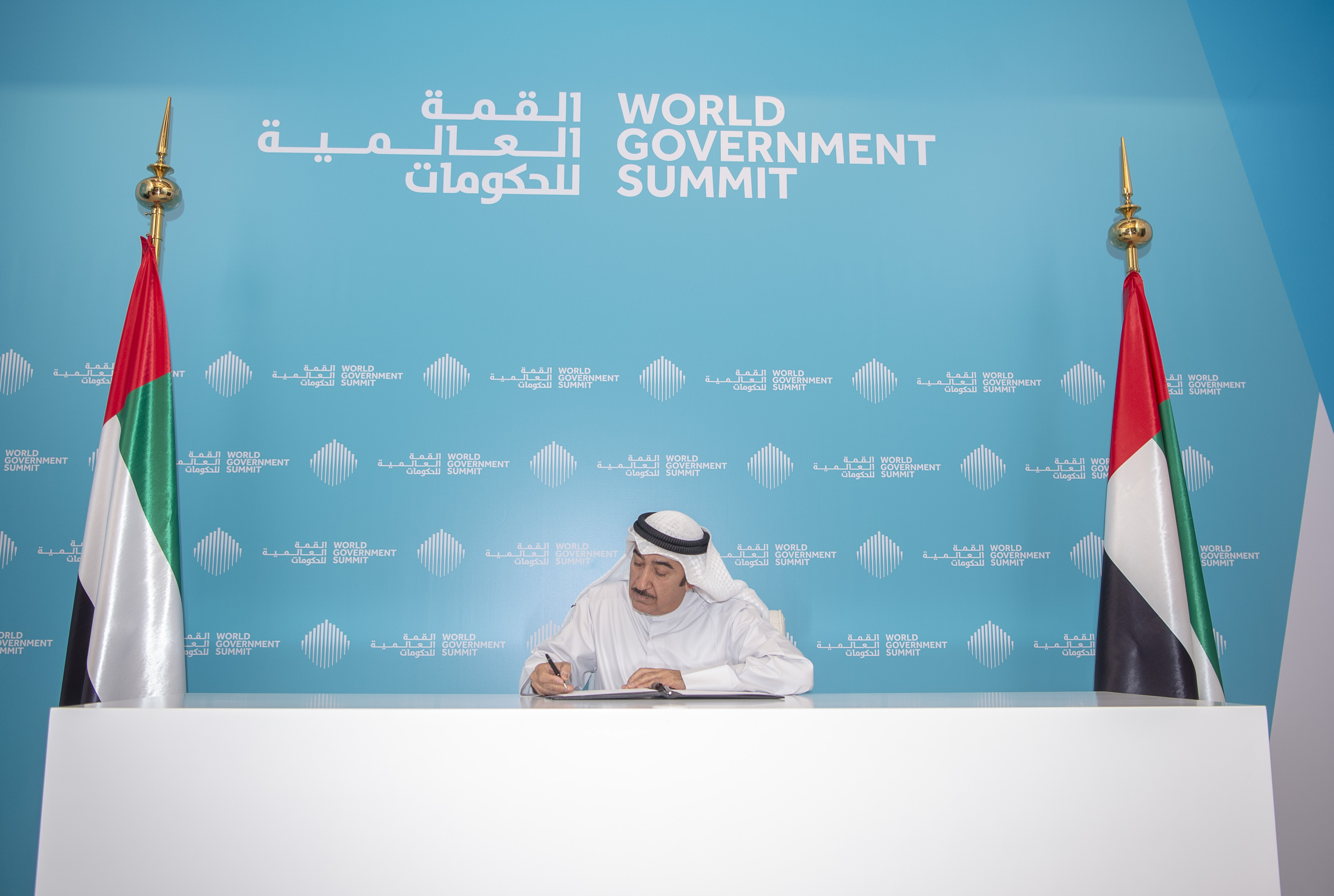 KUNA's Deputy Director-General for the Editorial Sector and Editor-in-Chief Saad Al-Ali signed the media charter promoting tolerance