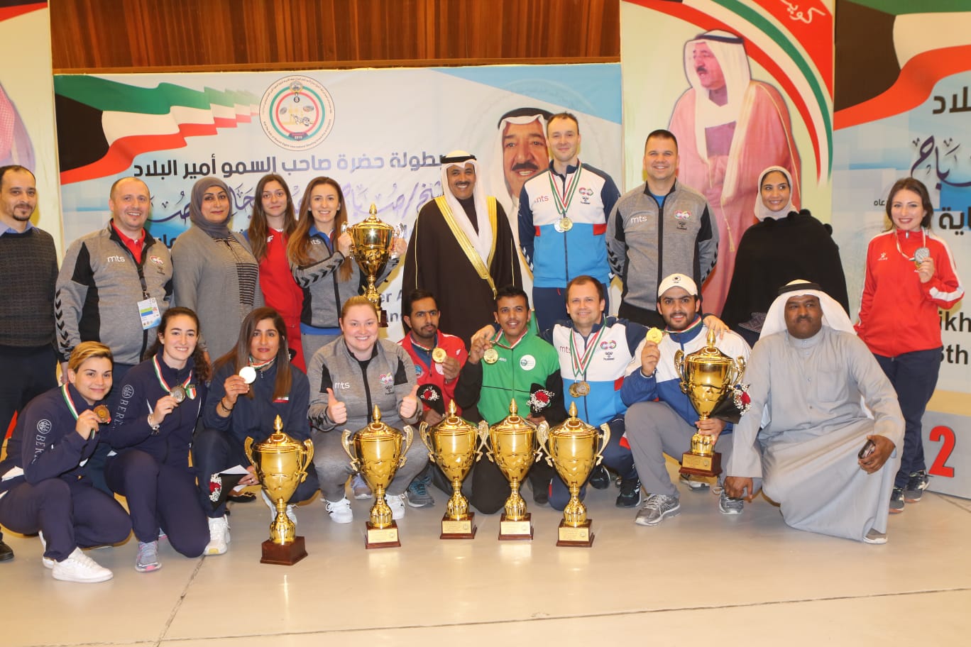 Kuwait wins three medals in Amir Int'l shooting tourney