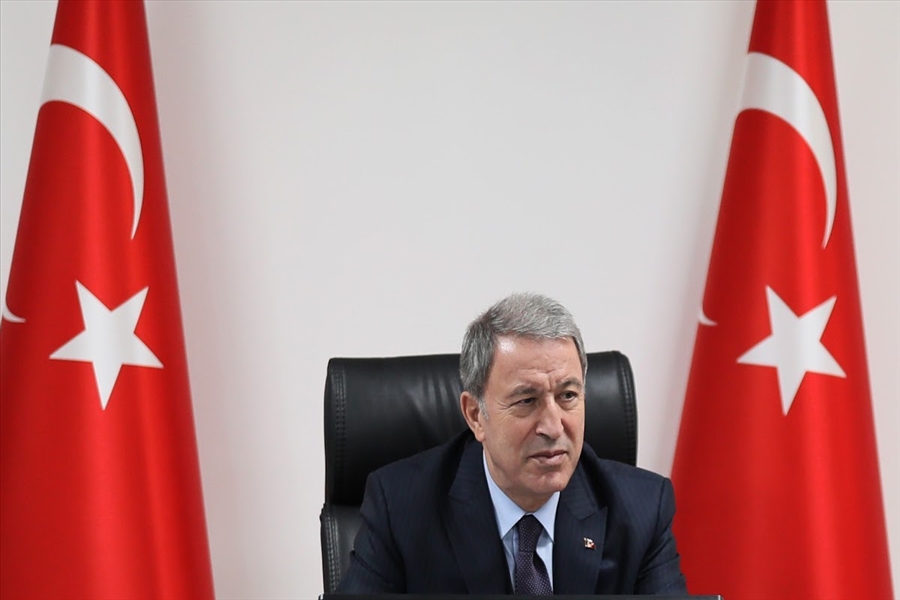 Turkish Defense Minister Hulusi Akar