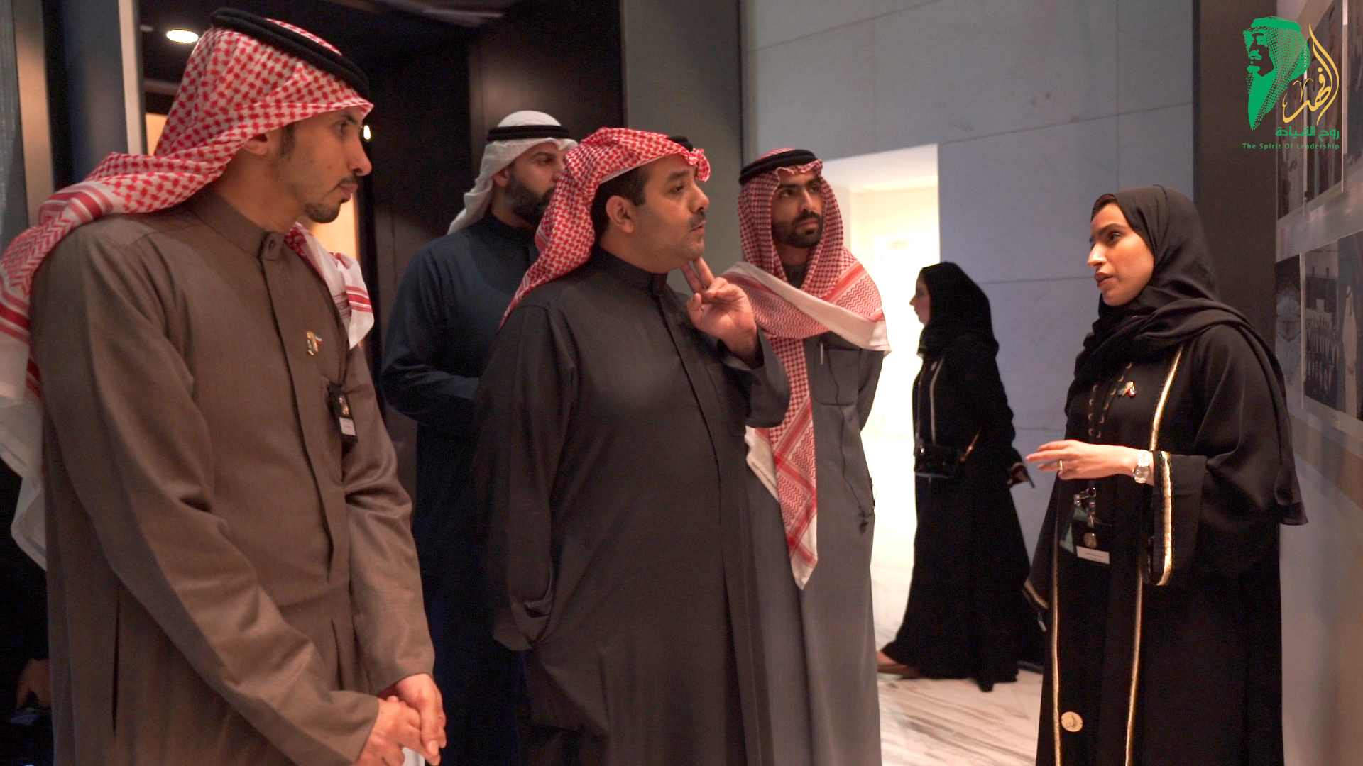 Amiri Diwan Undersecretary for the Ruling Family Affairs, Sheikh Sabah Nasser Sabah Al-Ahmad Al-Sabah during the visit to "Al-Fahad .. Spirit of Leadership." exhibition