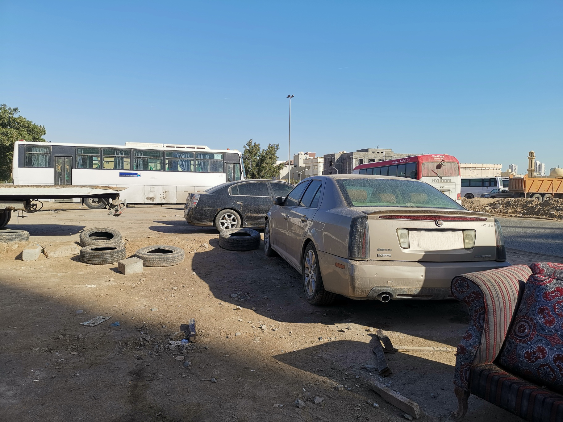 Abandoned cars in Kuwait