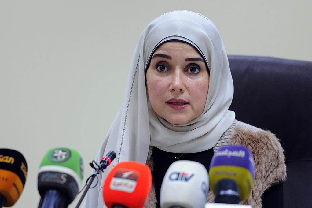 وزيرة الاشغال العامة وزيرة الدولة لشؤون الإسكان الدكتورة جنان بوشهري