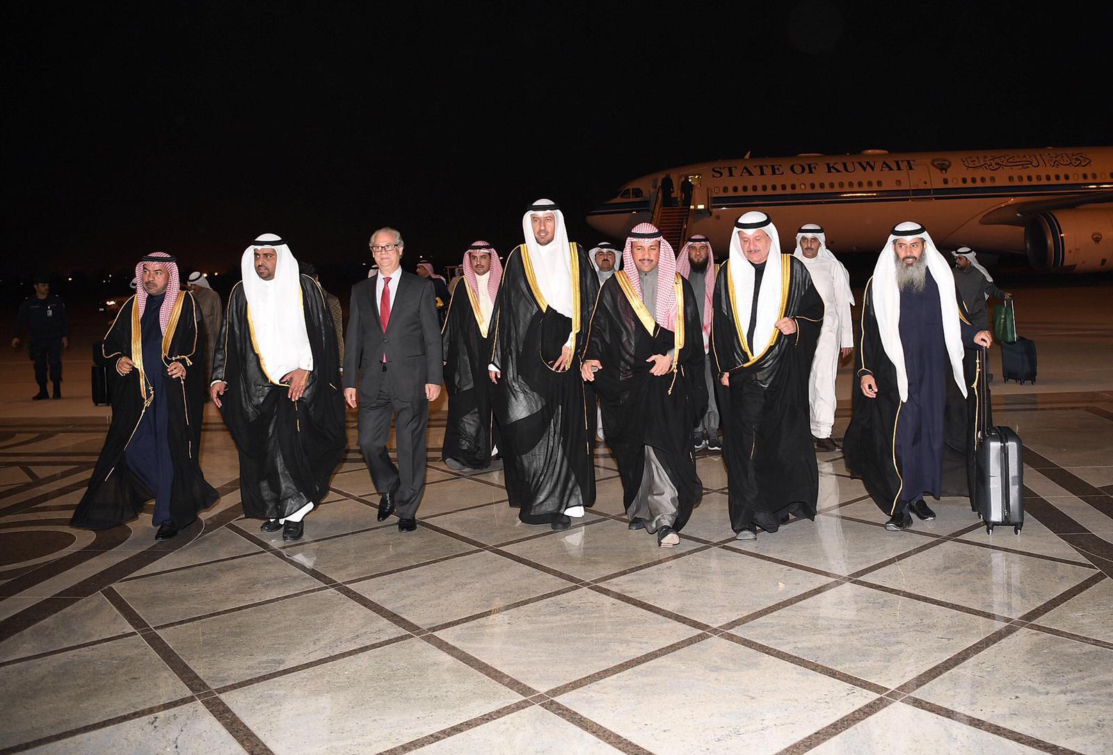 National Assembly Speaker Marzouq Al-Ghanim returns to Kuwait after PUIC talks in Rabat