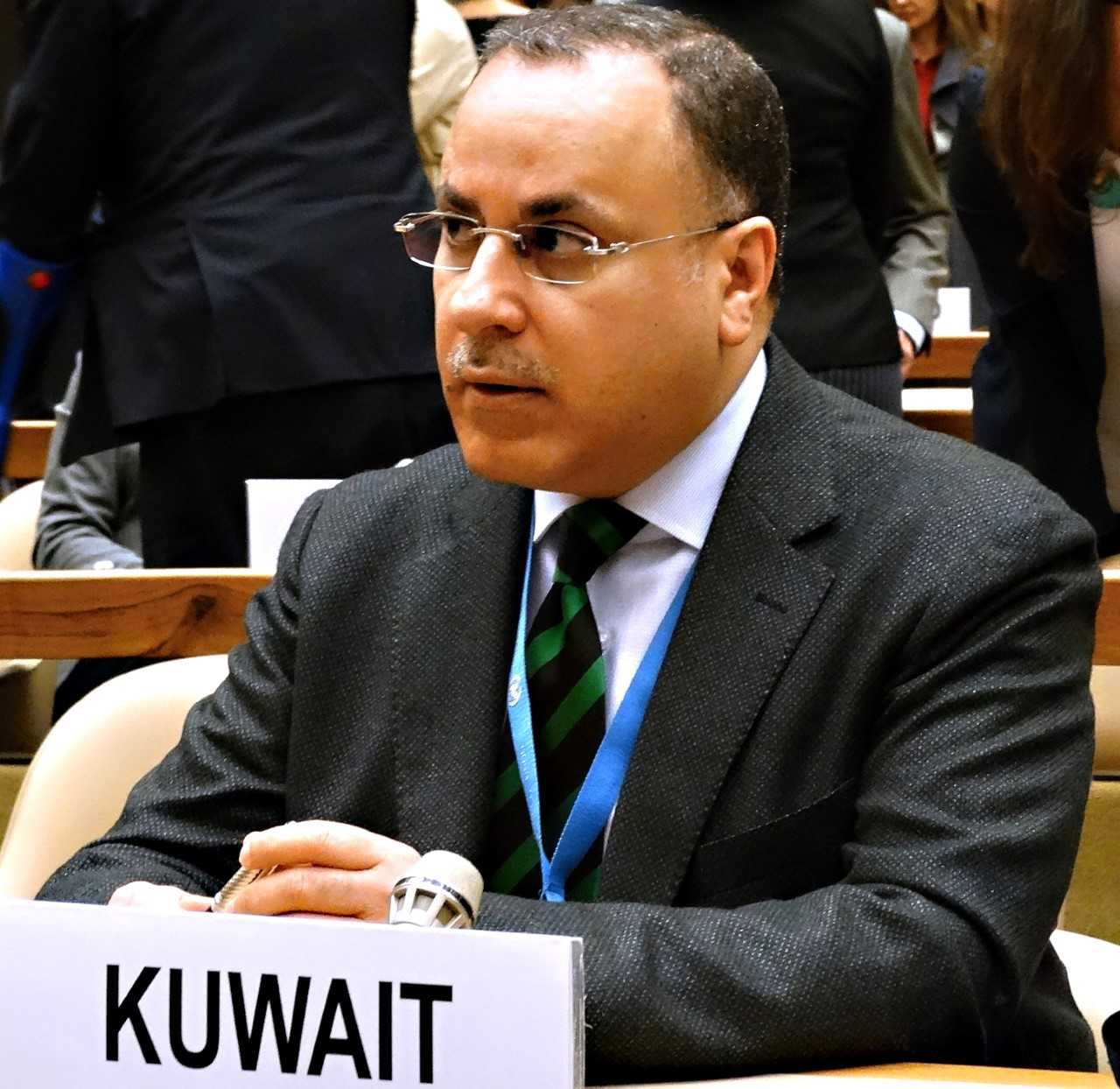 مندوب الكويت الدائم لدى الامم المتحدة والمنظمات الدولية في جنيف السفير جمال الغنيم