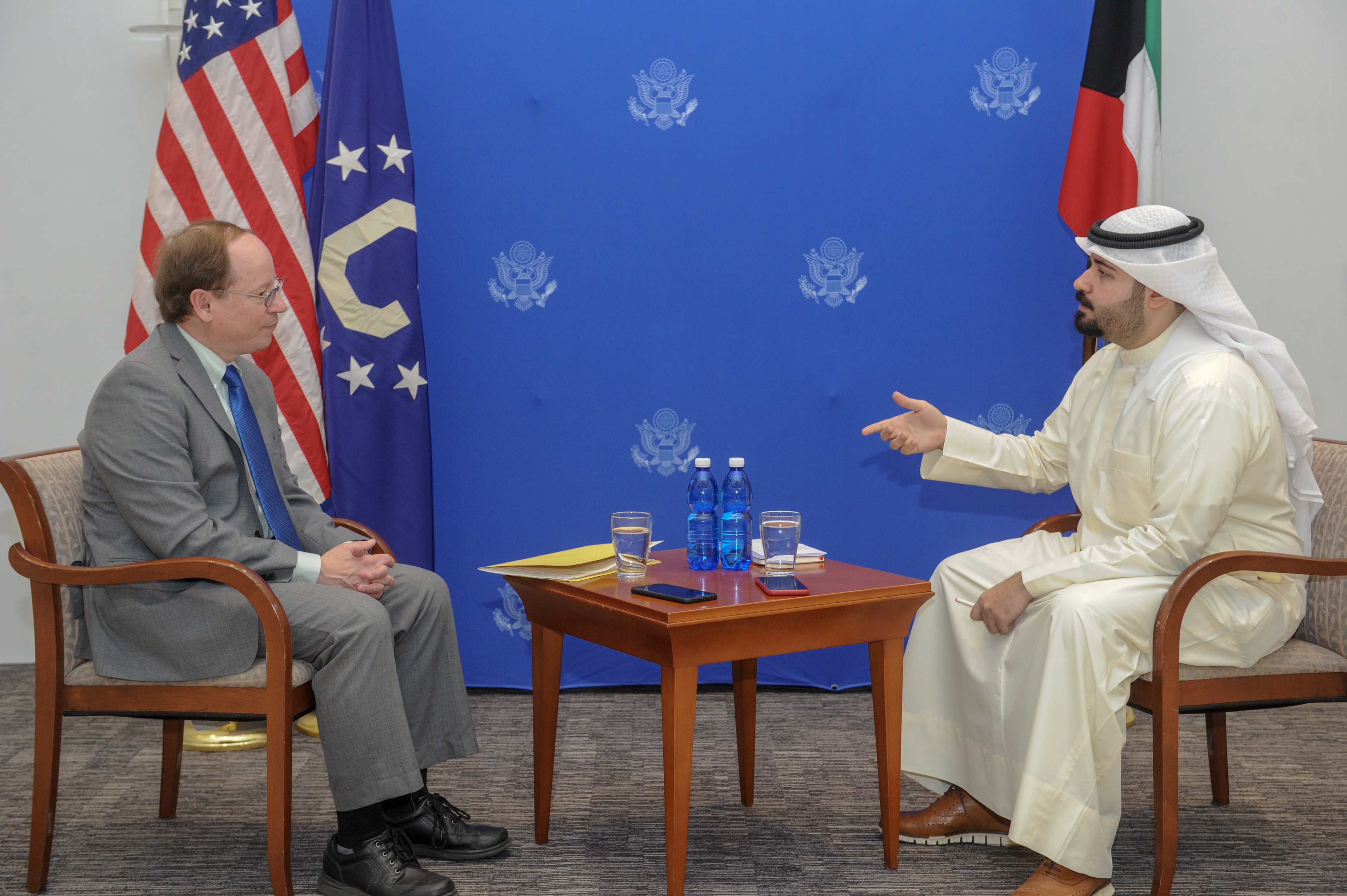 US Deputy Assistant Secretary for Visa Services, Edward J. Ramotowski During an interview with KUNA