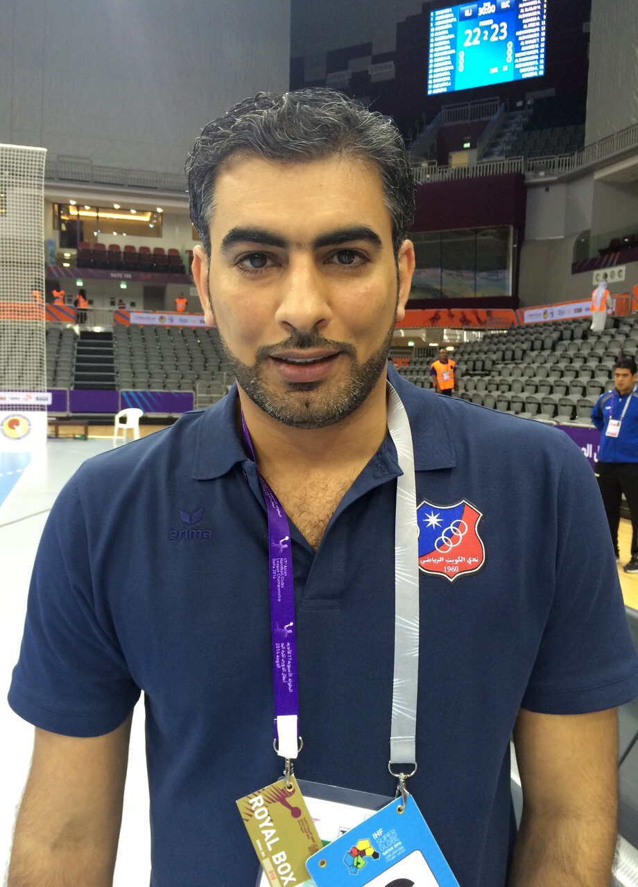 Team's manager Haitham Al-Rashidi