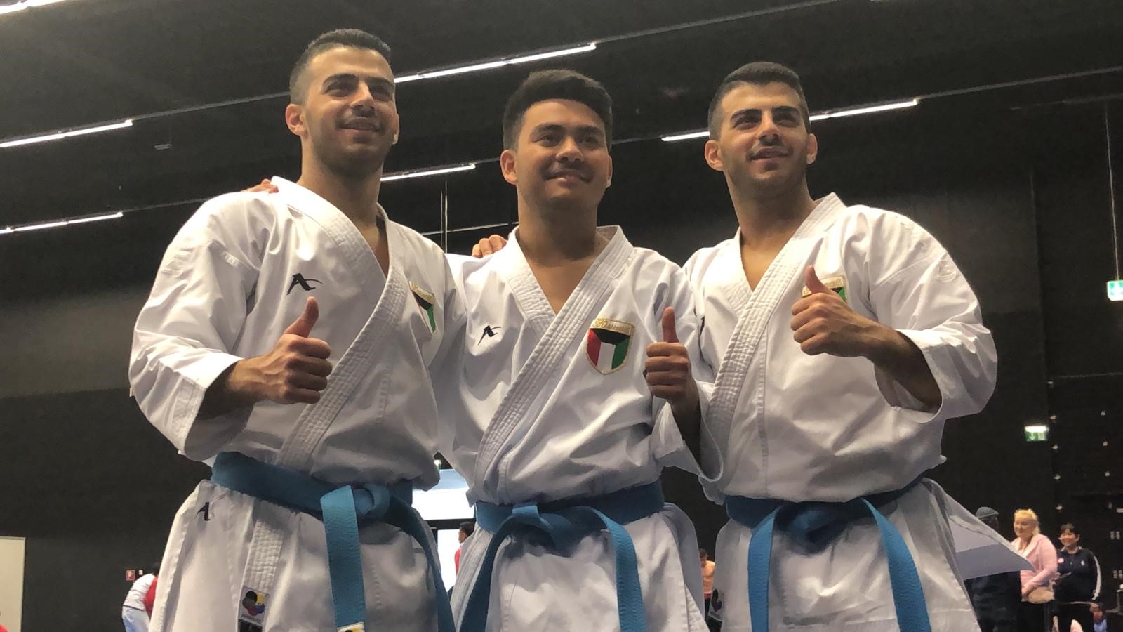 Kuwait wins Bronze Medal at Karate 1 Series Salzburg 2019 in Austria 